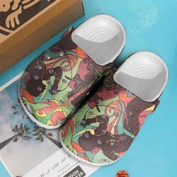 the rollings stones rock band crocs clogs crocband comfortable shoes for men women