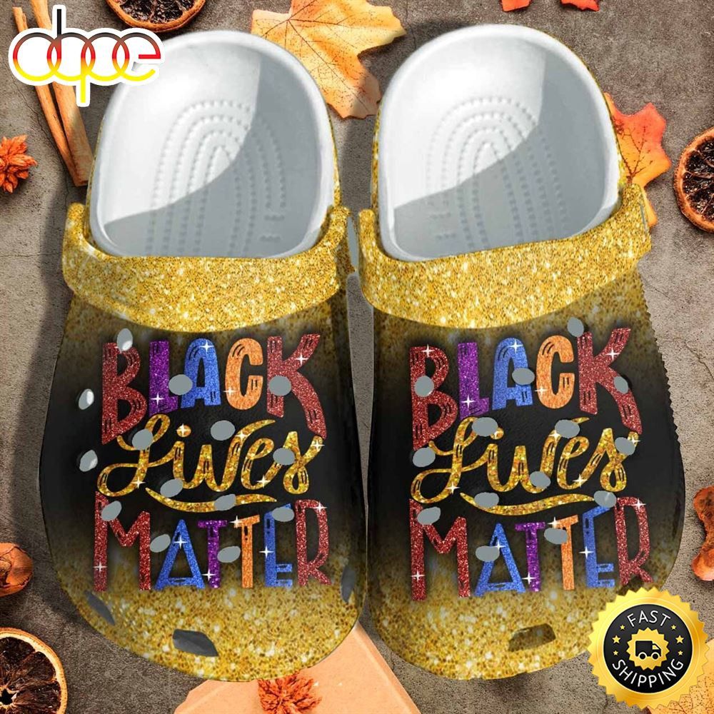 Vintage Black Lives Matter Crocs Clogs Gift For Girls.jpg