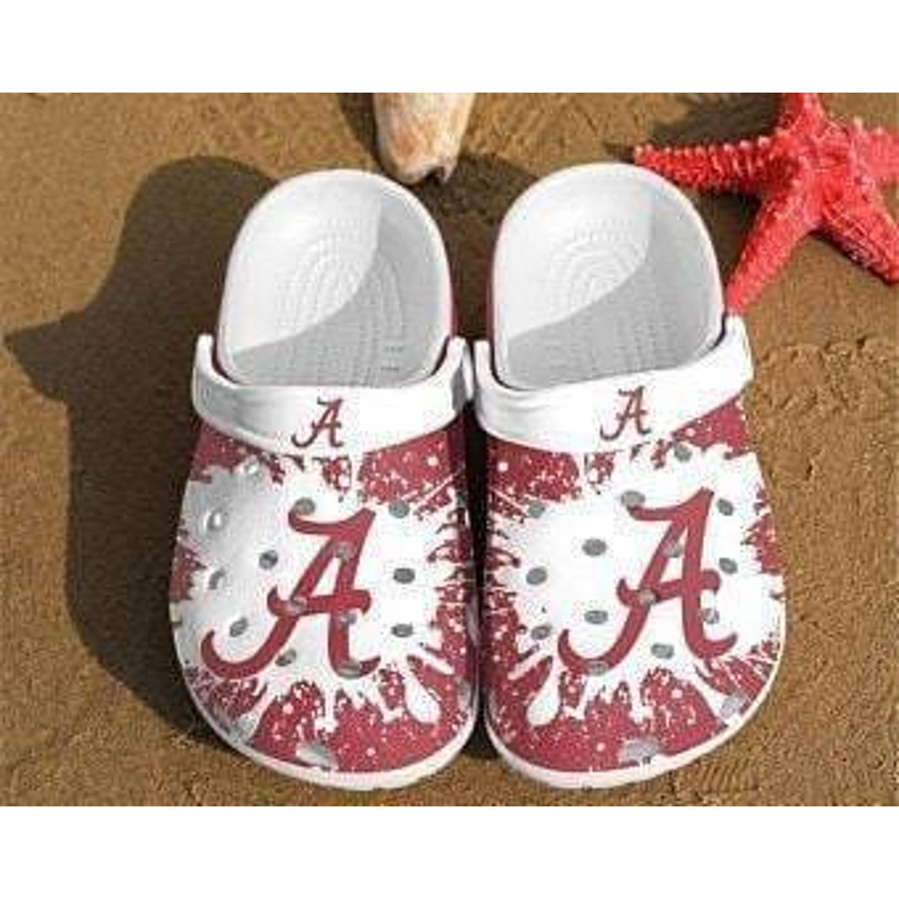 Alabama Crimson Tide Crocband Comfortable Water Alabama Crimson Tide Unisex Crocs Clog Shoes - 365crocs.jpg