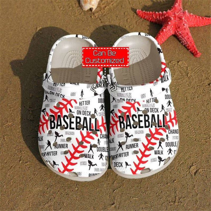 Baseball - Baseball Pattern Clog Crocs Shoes For Men And Women - 365crocs.jpg