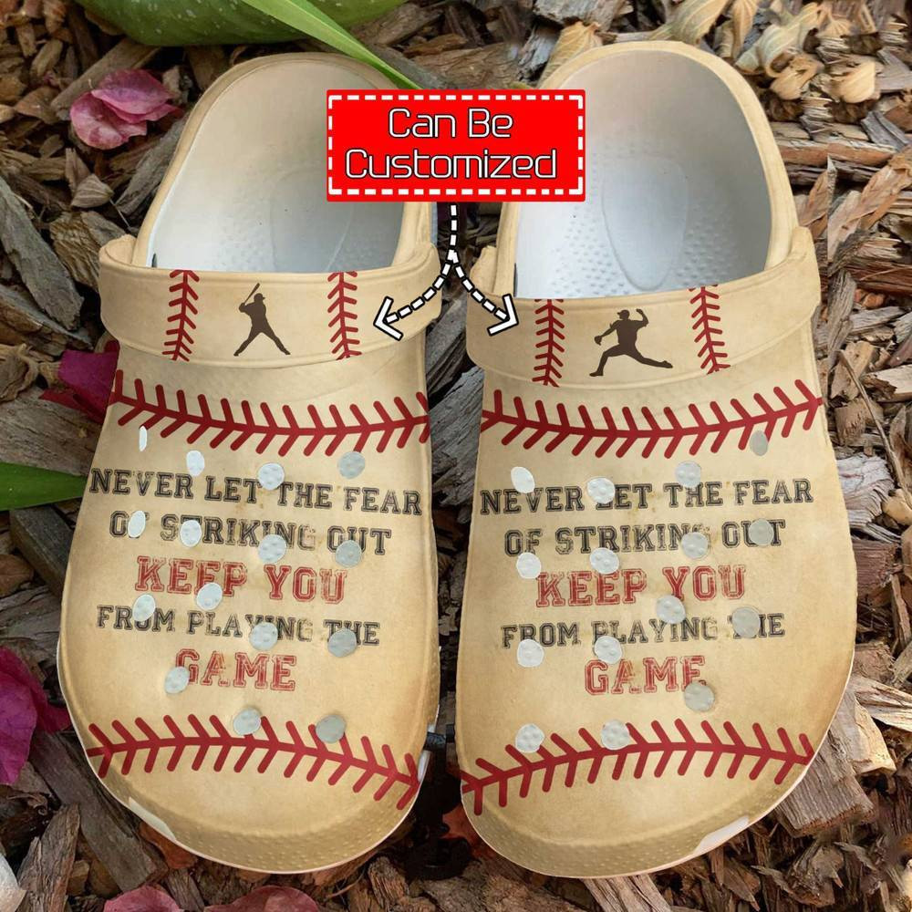 Baseball - Baseball Striking Out Clog Crocs Shoes For Men And Women - 365crocs.jpg