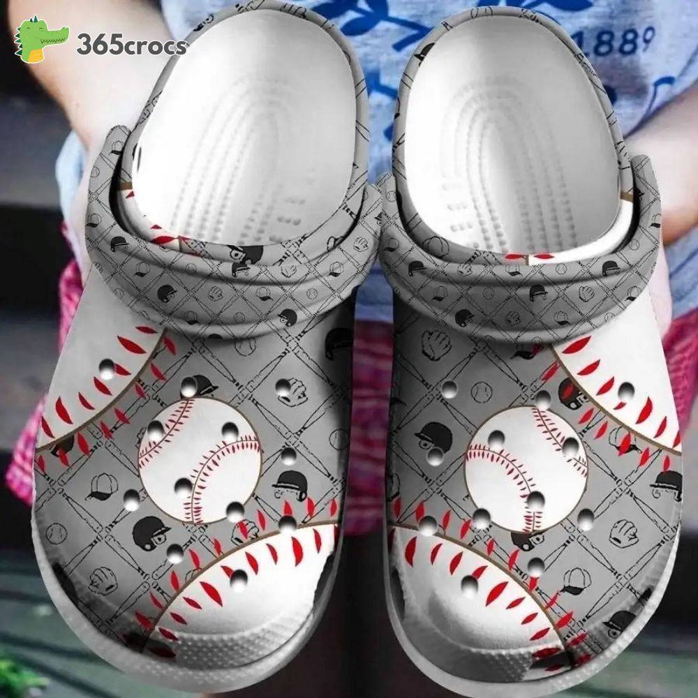 Baseball Adults Crocs Clog Shoes - 365crocs.jpg