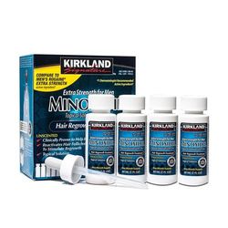 Kirkland Minoxidil 5 percent Extra Strength Hair Loss Regrowth Treatment Men's (4 Month Supply)