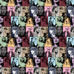 Taylor Swift THE ERAS TOUR Cotton Fabric, 58in Width, BTHY