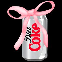 diet coke soft drink pink ribbon bow svg