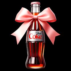 pink diet coke bow diet coca cola png digital download files