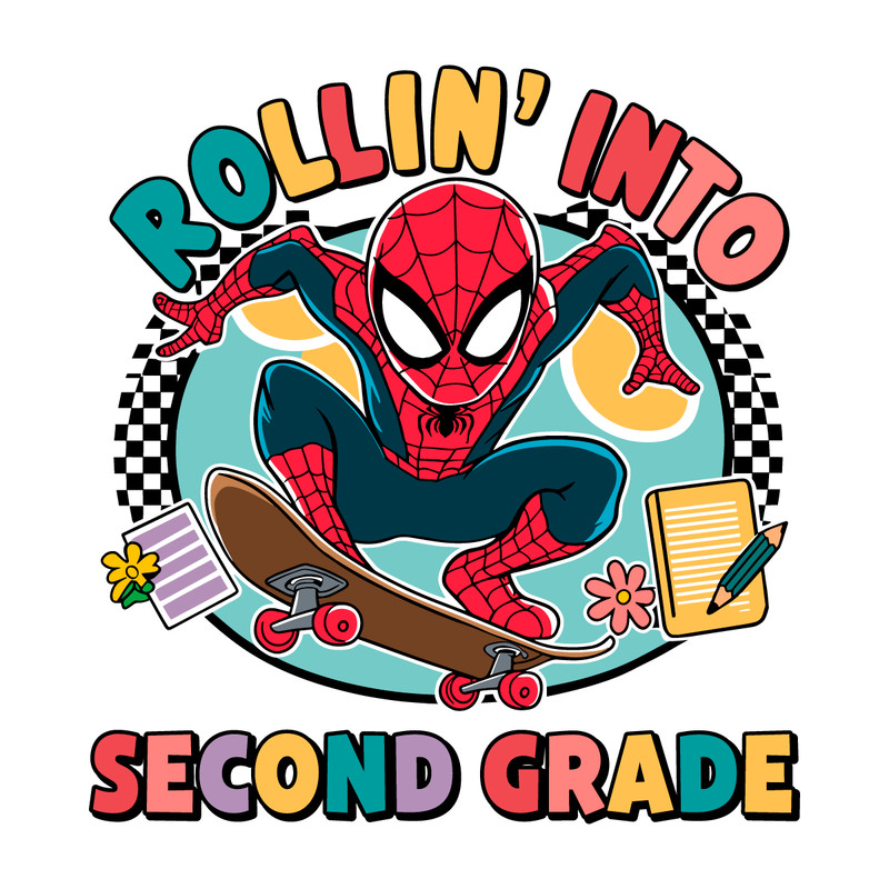 Second-Grade-Superhero-Rollin'-Into-School-1st-Day-Of-School-1207242012.png