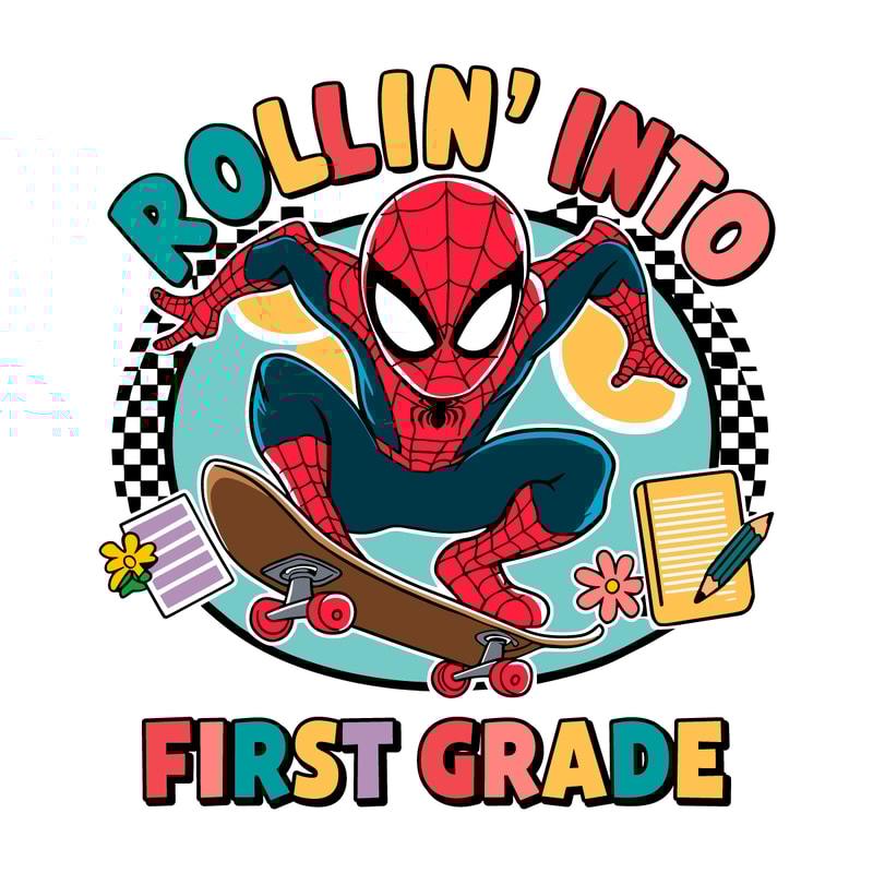First-Grade-Superhero-Rollin'-Into-School-1st-Day-Of-School-1207242011.png