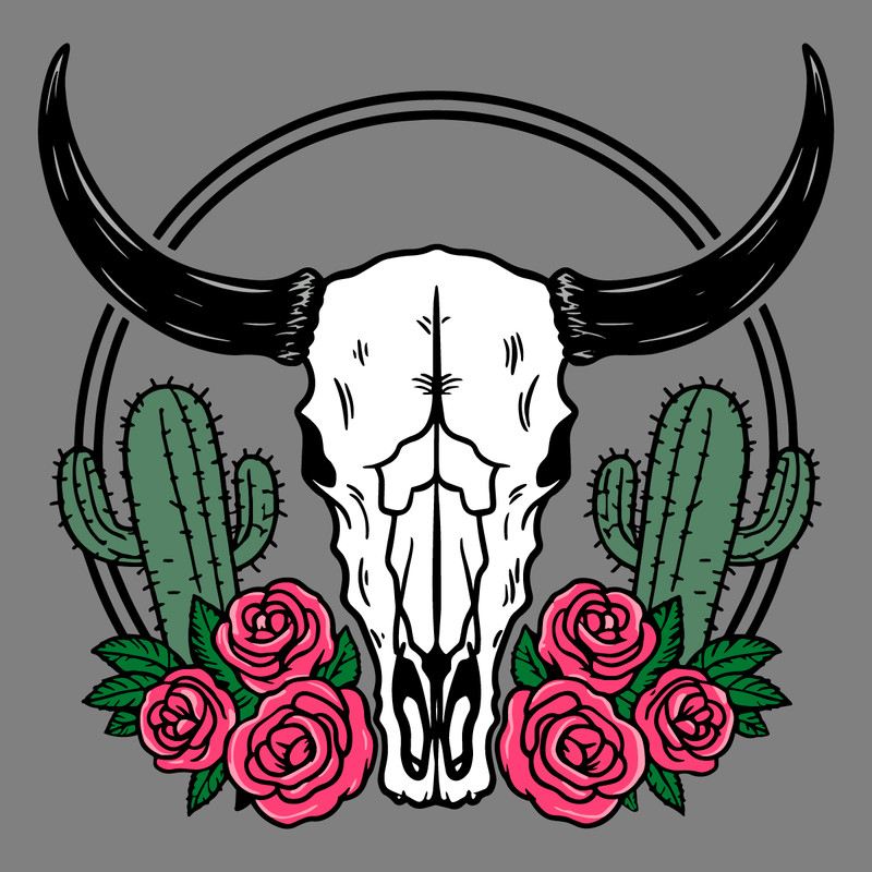 Checkered-Longhorn-Skull-Western-Trending-SVG-Digital-Download-1007242057.png