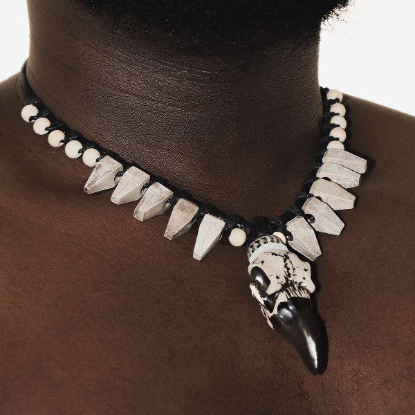 mens jewelry, mens pendant,men pendant,men necklace,african jewelry,punk necklace,raven necklace,skull necklace,hippie necklace, goth necklace,gothic necklace,g