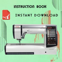 Janome Horizon Memory Craft 12000 Instruction Manual