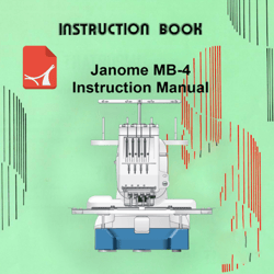 Janome MB-4 Instruction Manual