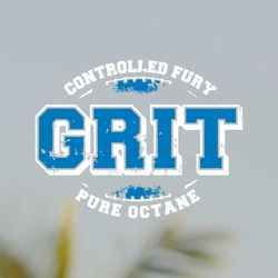 Controlled Fury Grit Pure Octane Football Detroit Svg File