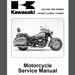 Kawasaki VN1600 CLASSIC TOURER Nomad Service manual workshop