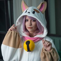 Custom Puppycat inspired kigurumi (adult onesie, pajama)