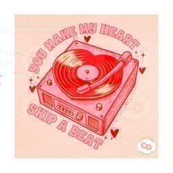 heart record player png,digital design-happy valentines day png,valentine sublimation,valentine png,retro valentine png,