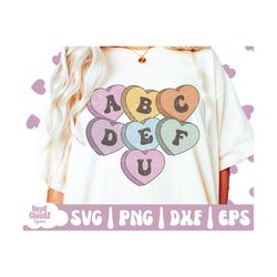 abcdefu svg | png | retro valentine&39s day svg | retro valentine&39s day png | candy hearts svg | png | funny valentine
