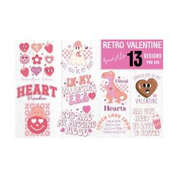 valentine png bundle, valentines day bundle, retro valentine png, valentine shirt png sublimation design