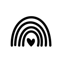 hand drawn rainbow svg | boho rainbow svg | boho rainbow cut file | boho rainbow png