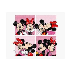 mouse kiss svg, be mine valentine's day, honey moon vacation svg, valentine's day, retro valentines svg, mouse couple svg, digital download