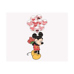 valentine balloon svg, funny valentine's day, valentine's day svg, mouse and lover svg, mouse love, valentines couple shirt svg file