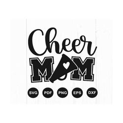 cheer mom svg, cheer life svg, cheerleader svg files, cheerleader mom designs, mom life svg, cut file for cricut, silhouette, png, dxf