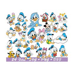 baby donald svg, baby duck svg, duck svg, birthday svg, donal babie svg, family birthday party svg, kids birthday svg, party svg