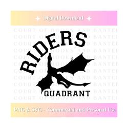 fourth wing inspired svg | basgiath war college png | dragon riders quadrant | rebecca yarros | cricut file | fantasy | bookish files