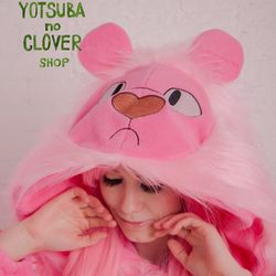 Custom Pink Lion inspired kigurumi (adult onesie, pajama)