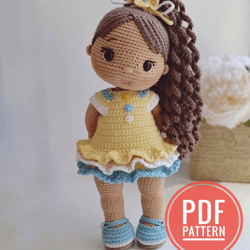 Pattern doll and dress