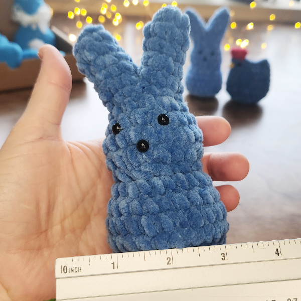 Crochet Easter bunny decoration