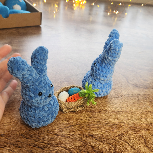 Easter bunny plushie tutorial