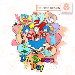 why fit in when you were born to stand out png, cat in the hat png, green eggs and ham, thing 1 thing 2, dr. seuss digit