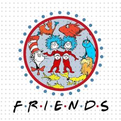 dr seuss friends png, cat in the hat png, dr seuss png, read across america png, thing 1 thing 2 png, love reading png,