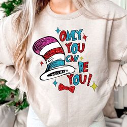 only you can be you png, cat in the hat png, dr seuss day png, thing 1 thing 2 png, green eggs and ham, dr.seuss for tea