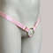 Pink Three Strap Adjustable Elastic Belt