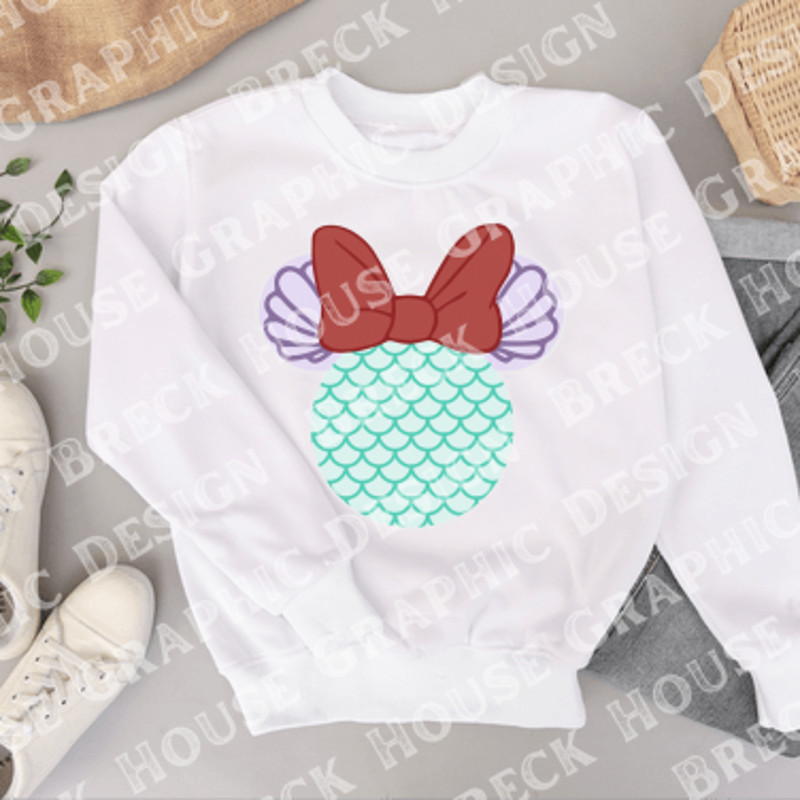 Mermaid Mouse Sweatshirt Photo.png
