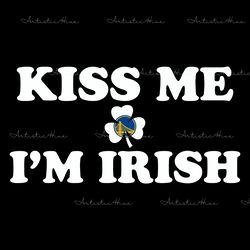 kiss me im irish golden state warriors svg digital download