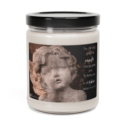 Scented Soy Candle Atlantis Whisper Angelic Candle