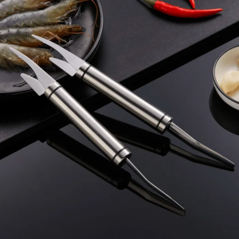 5 in 1 Multifunctional Shrimp Deveiner and Peeler Knife Tool4