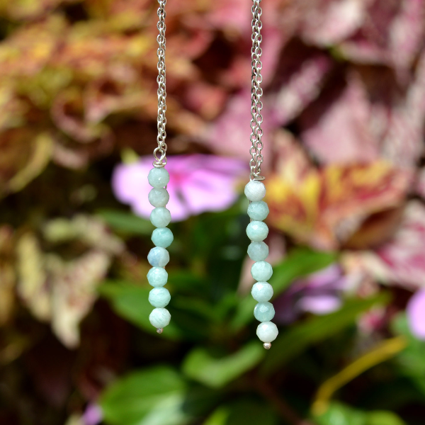 Gemstone Beads Earrings.JPG
