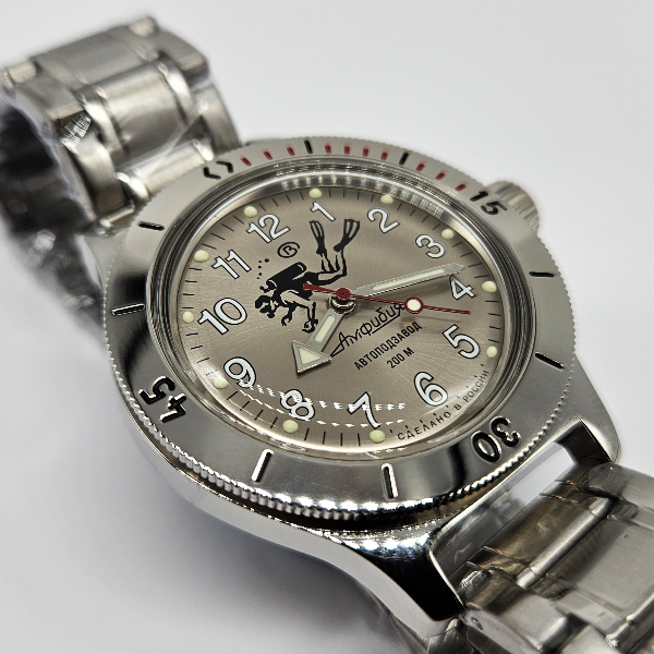 Vostok-Amphibia-Scuba-Dude-Gray-Diver-120658-Brand-New-men's-mechanical-automatic-watch-5