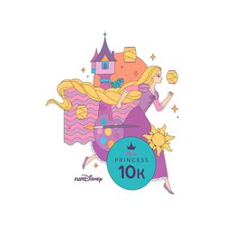 rundisney princess half marathon weekend 2024 svg