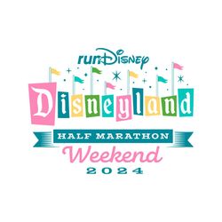 rundisney disneyland half marathon weekend svg