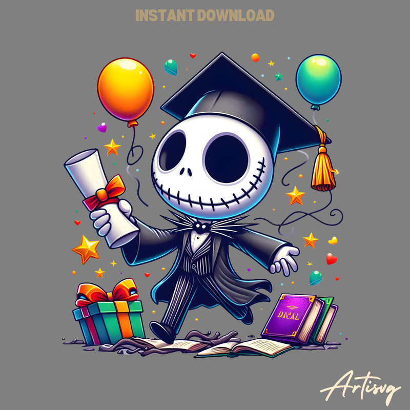 Funny-Jack-Skellington-Graduation-PNG-Digital-Download-Files-P2304241631.png