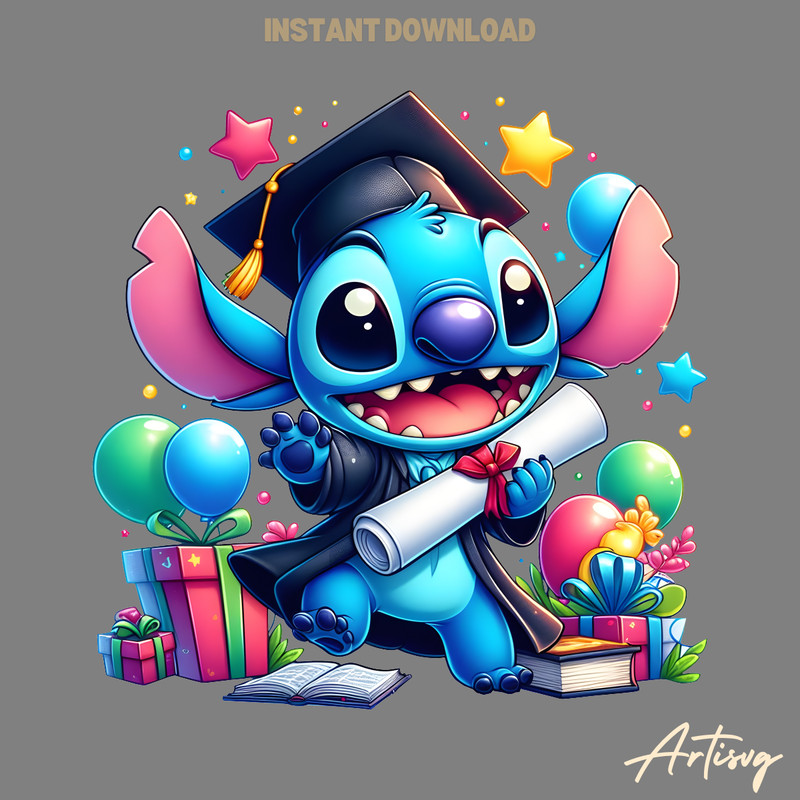 Cute-Stitch-Graduation-Cartoon-PNG-Digital-Download-Files-P2304241640.png