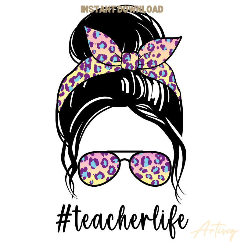 Teacher-Life-Leopard-Messy-Bun-PNG-Digital-Download-Files-P2304241693.png