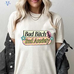 Bad Bitch PNG, Baddie, Baddie Png, Anxiety Png, Funny Quote, Sublimation, Sticker or Mug, Commercial Use