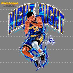 the golden state warriors night night steph curry png