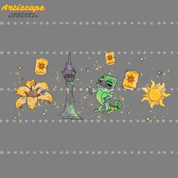 pascal tower lantern minimalist disney tangled rapunzel png